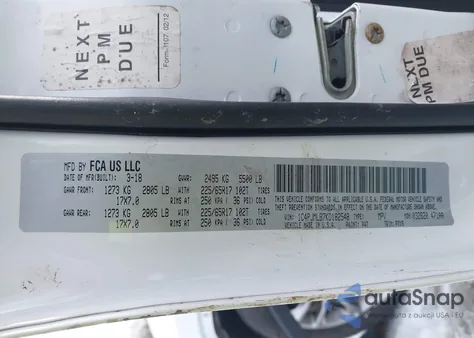 2019 Jeep Cherokee Latitude Plus 4X4 из США, поврежденный, VIN 1C4PJMLB7KD182548